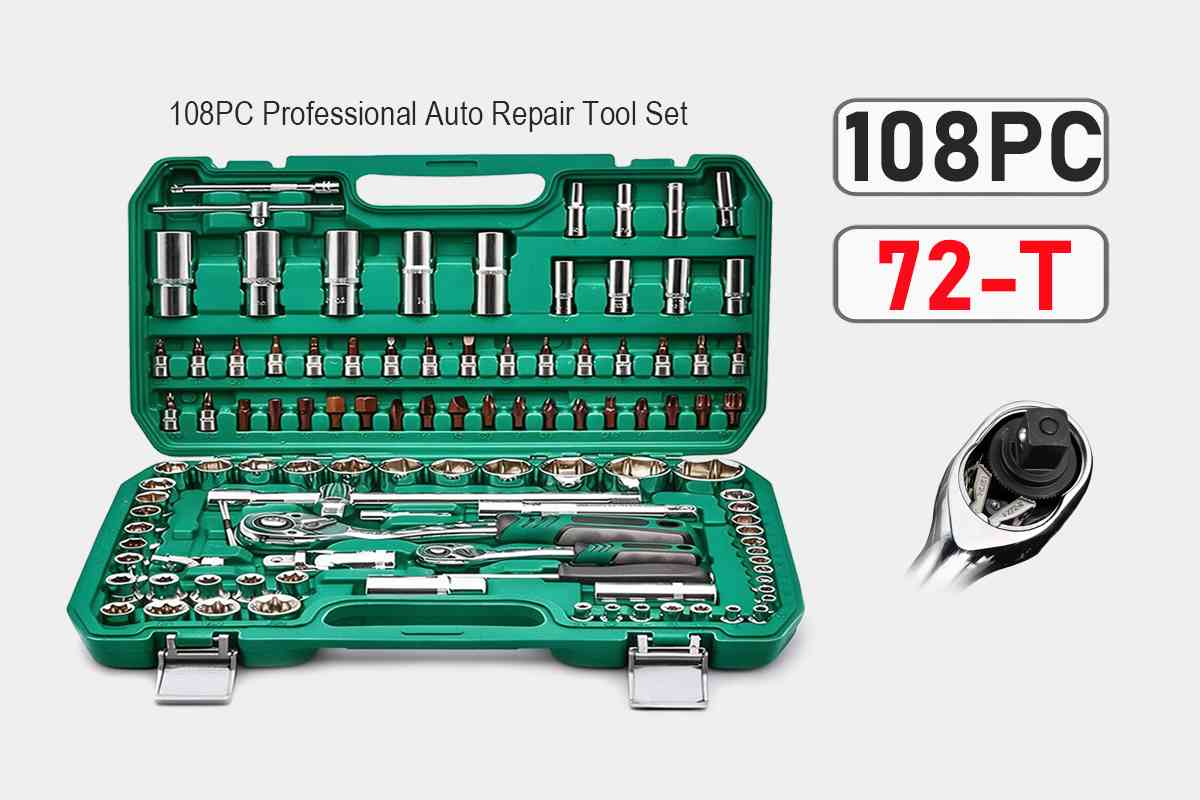 108PC Auto Repair Tool Kit
